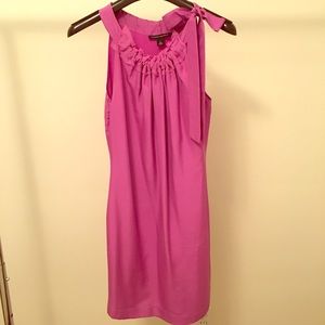 Banana Republic purple bow dress